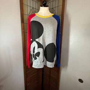 Mickey Mouse Pullover Disneyland Resort Embroidered Sweatshirt top 2021 size XXL